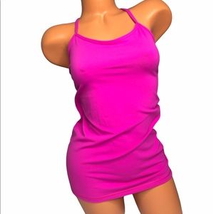 Lululemon Womens Hot Pink Racerback Athletic Tank Top Extra Small